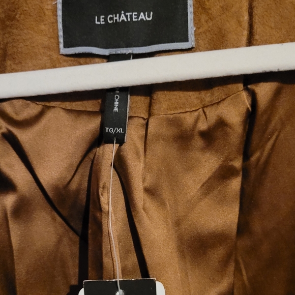 Le Chateau Genuine Suede Jacket - Picture 2 of 4
